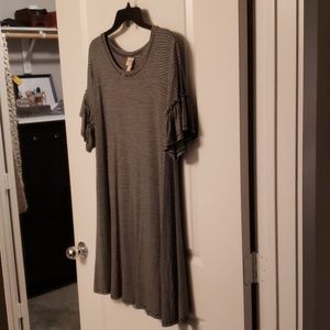 Soft Sleeved Dress